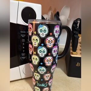 Swig Colorful Skull Travel Mug